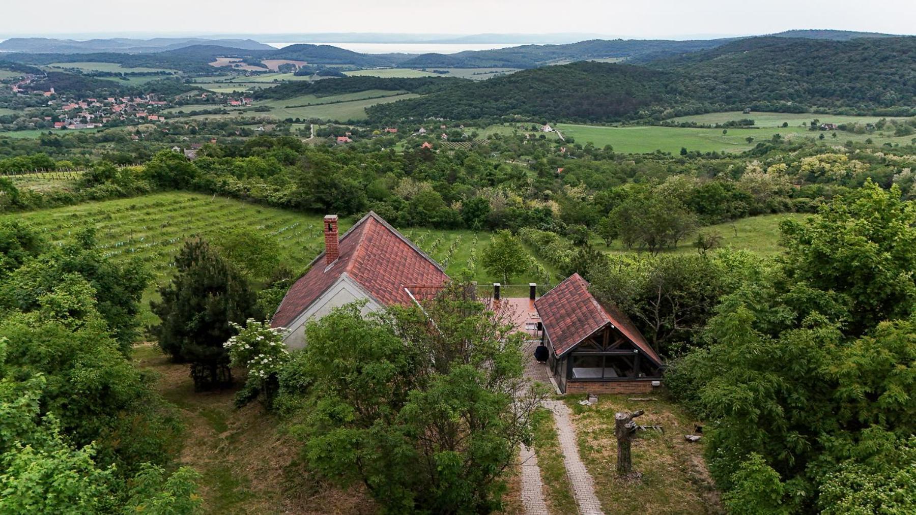 Borospince Vendeghaz Villa Pecsely ภายนอก รูปภาพ